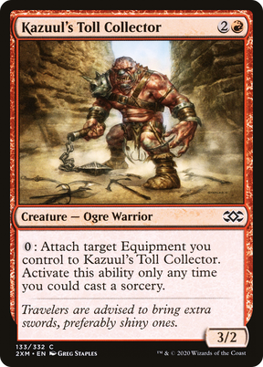 Magic: The Gathering - Kazuul's Toll Collector Foil - Double Masters