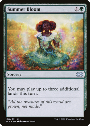 Magic: The Gathering - Summer Bloom Foil - Double Masters 2022