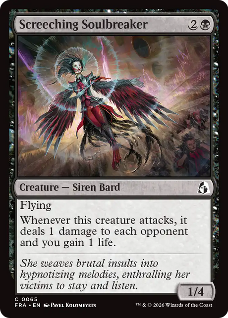 Magic: The Gathering - Screeching Soulbreaker - Reality Fracture