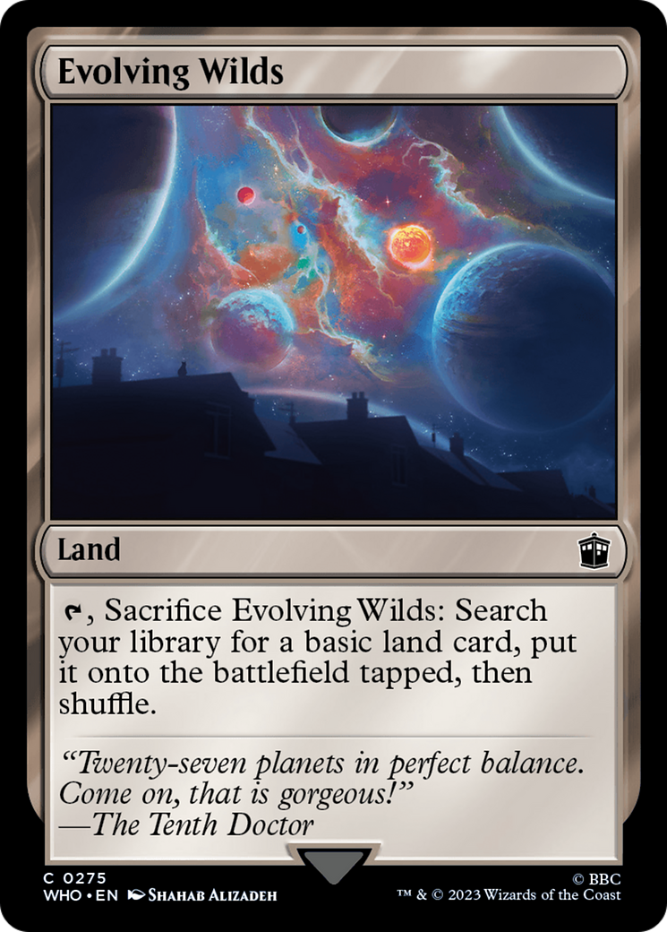 Magic: The Gathering - Evolving Wilds - Doctor Who