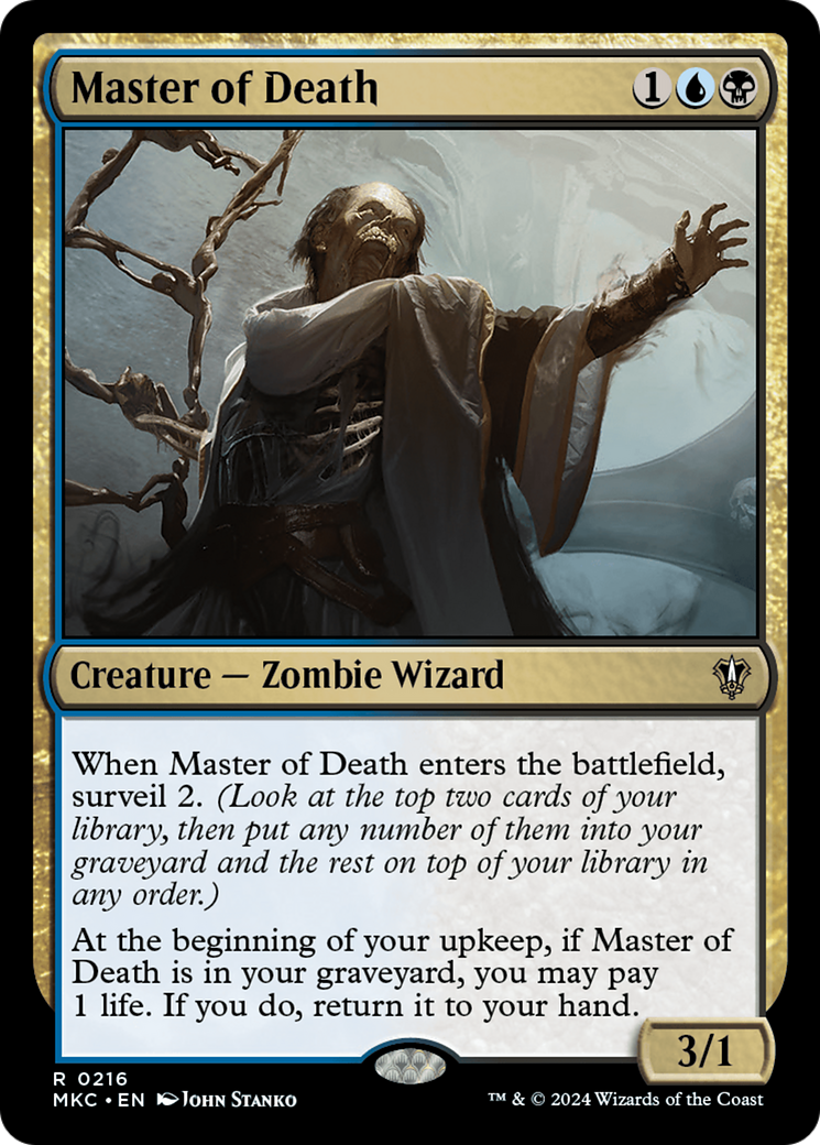 Magic: The Gathering - Master of Death - Murders at Karlov Manor Commander