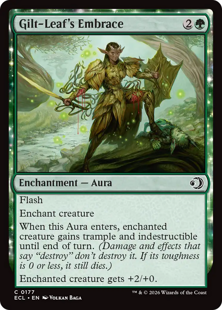 Magic: The Gathering - Gilt-Leaf's Embrace Foil - Lorwyn Eclipsed