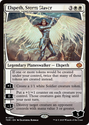 Magic: The Gathering - Elspeth, Storm Slayer - Tarkir: Dragonstorm