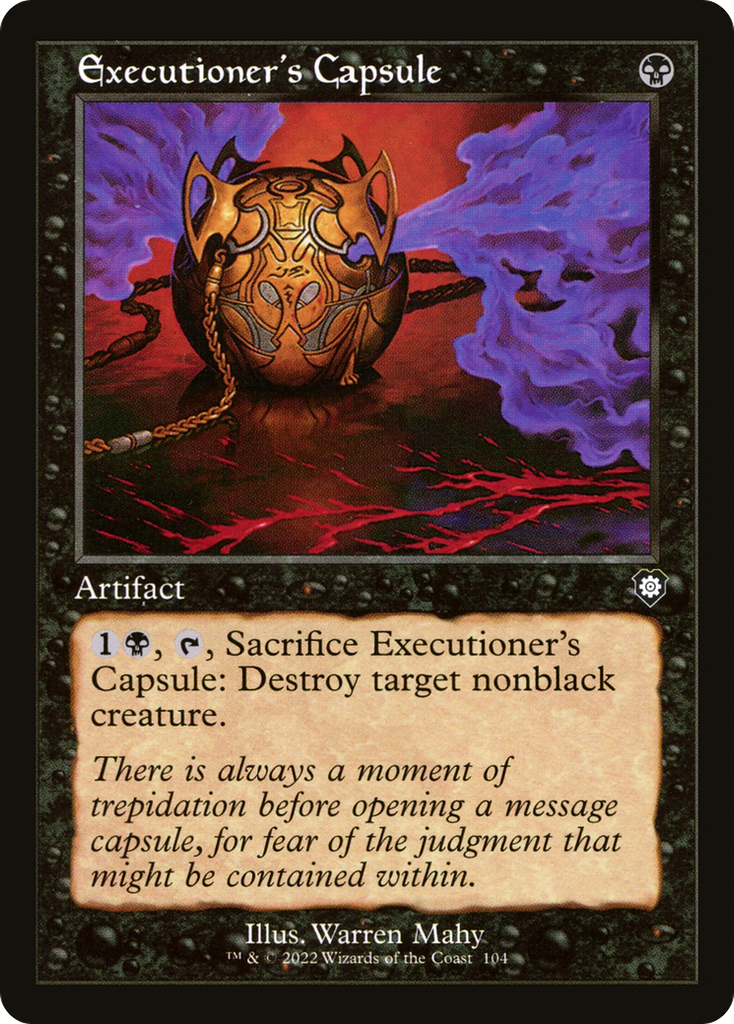 Magic: The Gathering - Executioner's Capsule - The Brothers' War Commander