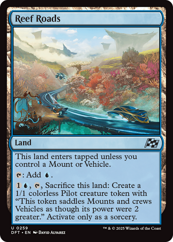 Magic: The Gathering - Reef Roads - Aetherdrift