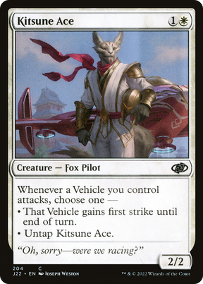 Magic: The Gathering - Kitsune Ace - Jumpstart 2022