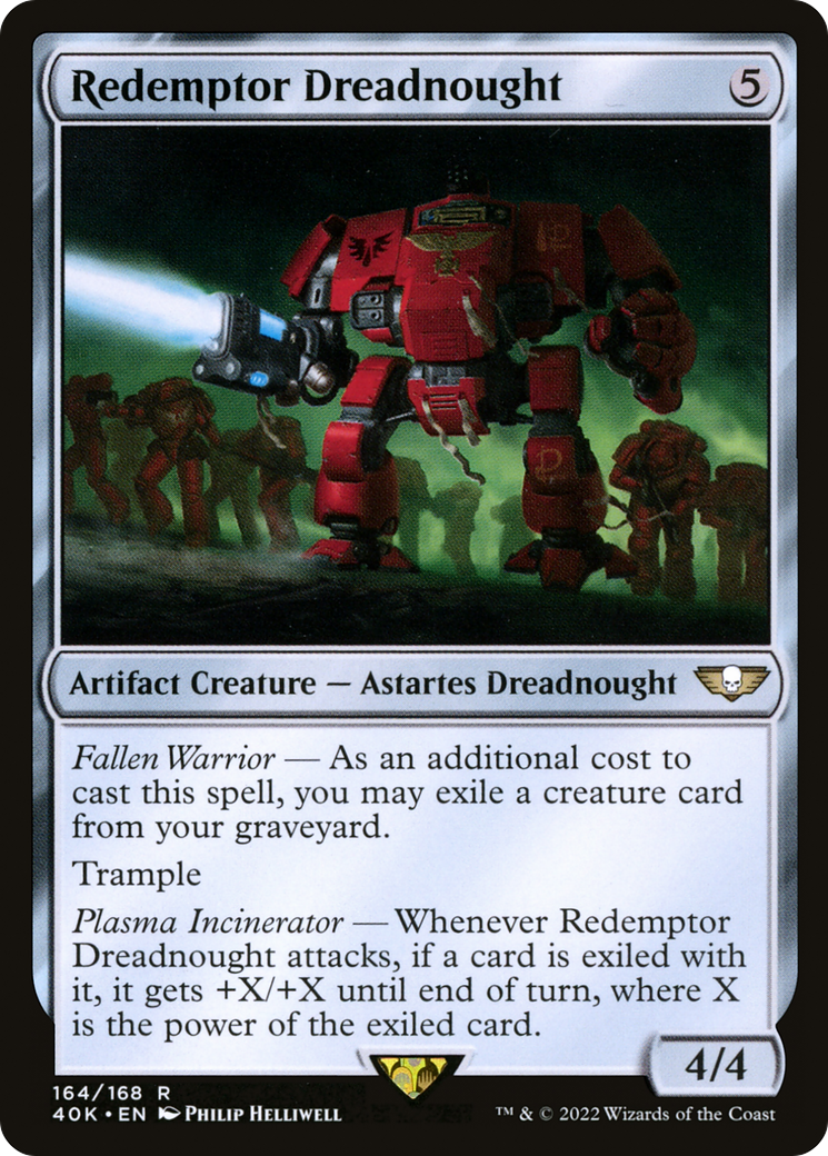 Magic: The Gathering - Redemptor Dreadnought - Warhammer 40000 Commander