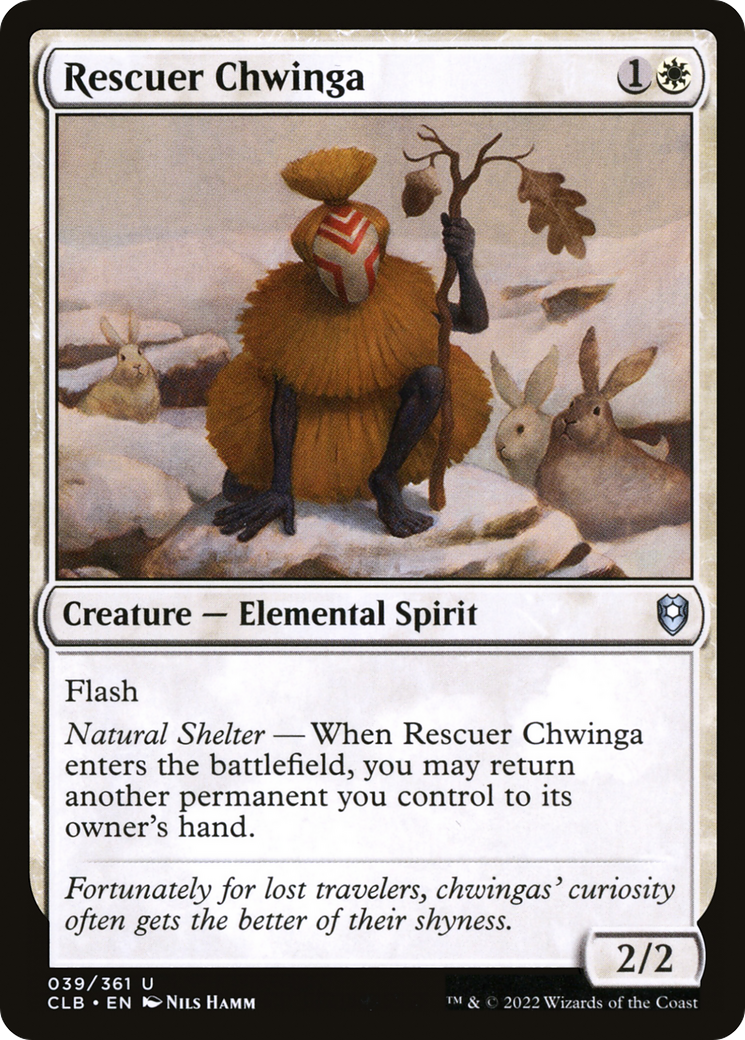 Magic: The Gathering - Rescuer Chwinga - Commander Legends: Battle for Baldur's Gate