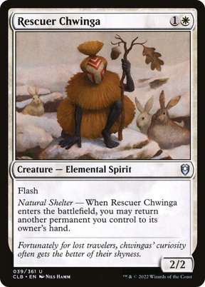 Magic: The Gathering - Rescuer Chwinga - Commander Legends: Battle for Baldur's Gate