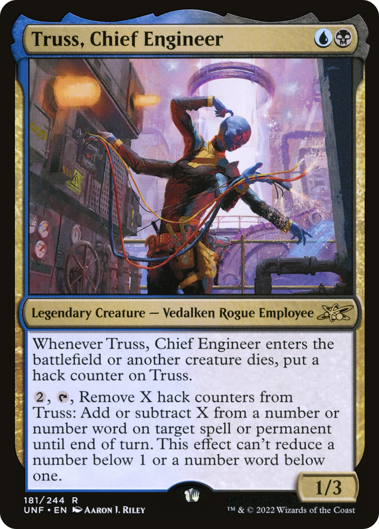 Magic: The Gathering - Truss, Chief Engineer - Unfinity
