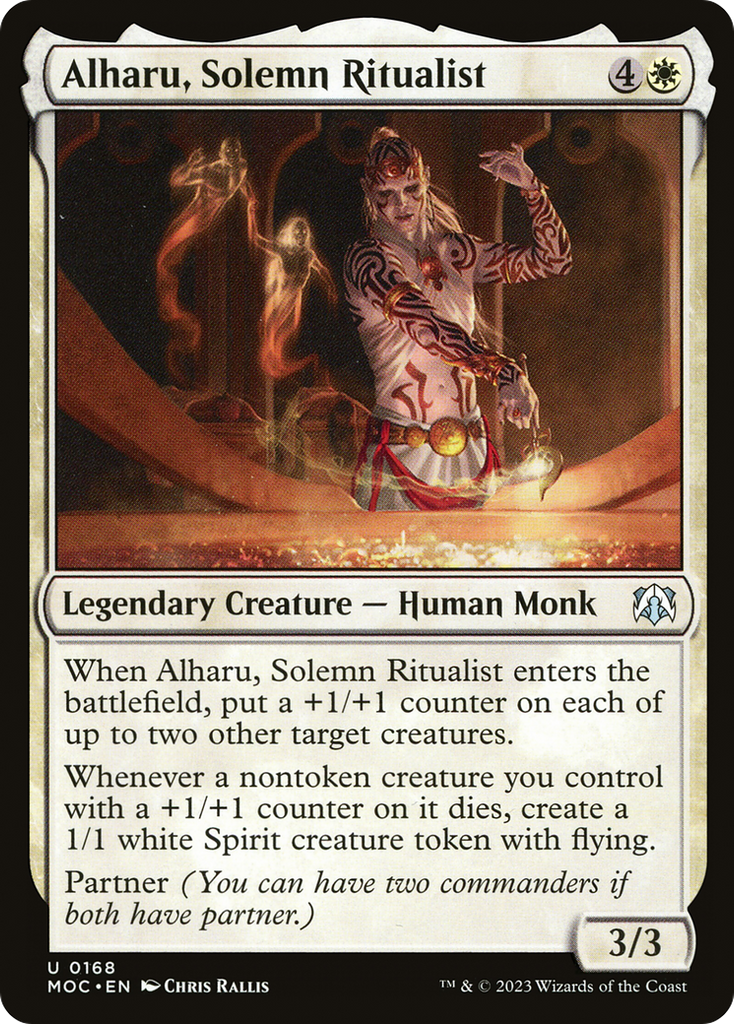 Magic: The Gathering - Alharu, Solemn Ritualist - March of the Machine Commander