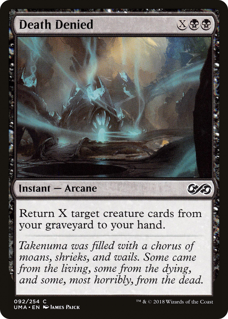 Magic: The Gathering - Death Denied Foil - Ultimate Masters