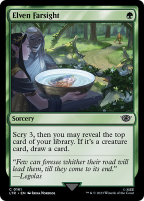 Magic: The Gathering - Elven Farsight Foil - The Lord of the Rings: Tales of Middle-earth