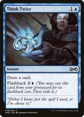 Magic: The Gathering - Think Twice Foil - Ultimate Masters