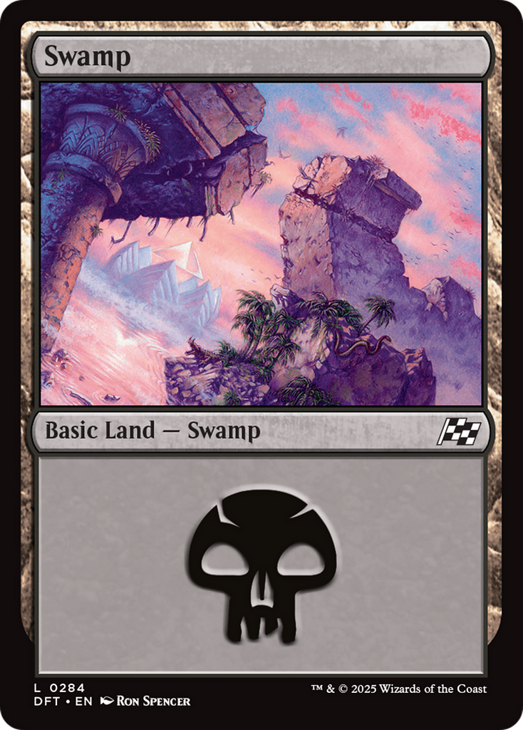 Magic: The Gathering - Swamp - Aetherdrift