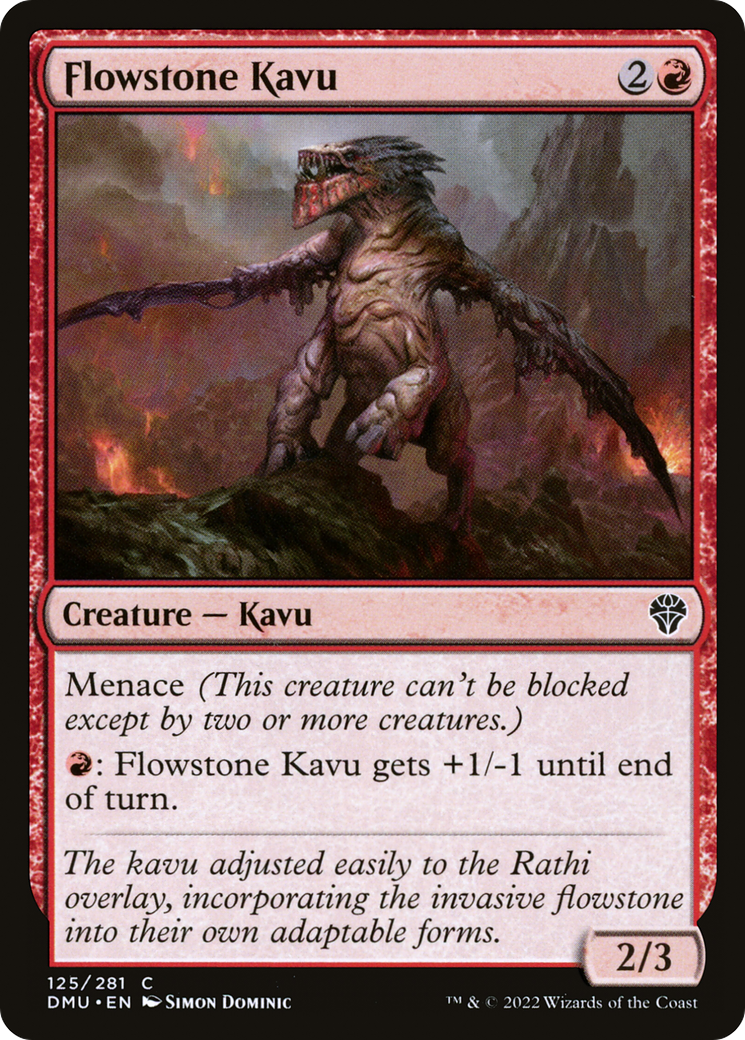 Magic: The Gathering - Flowstone Kavu - Dominaria United