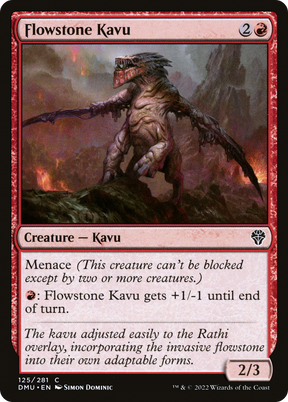 Magic: The Gathering - Flowstone Kavu - Dominaria United