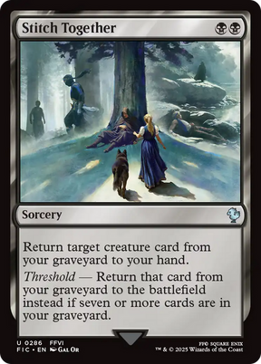 Magic: The Gathering - Stitch Together - Final Fantasy Commander