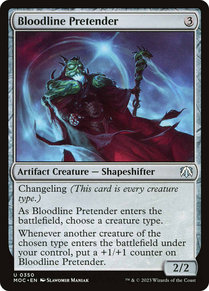 Magic: The Gathering - Bloodline Pretender - March of the Machine Commander