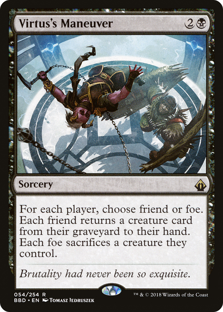 Magic: The Gathering - Virtus's Maneuver Foil - Battlebond