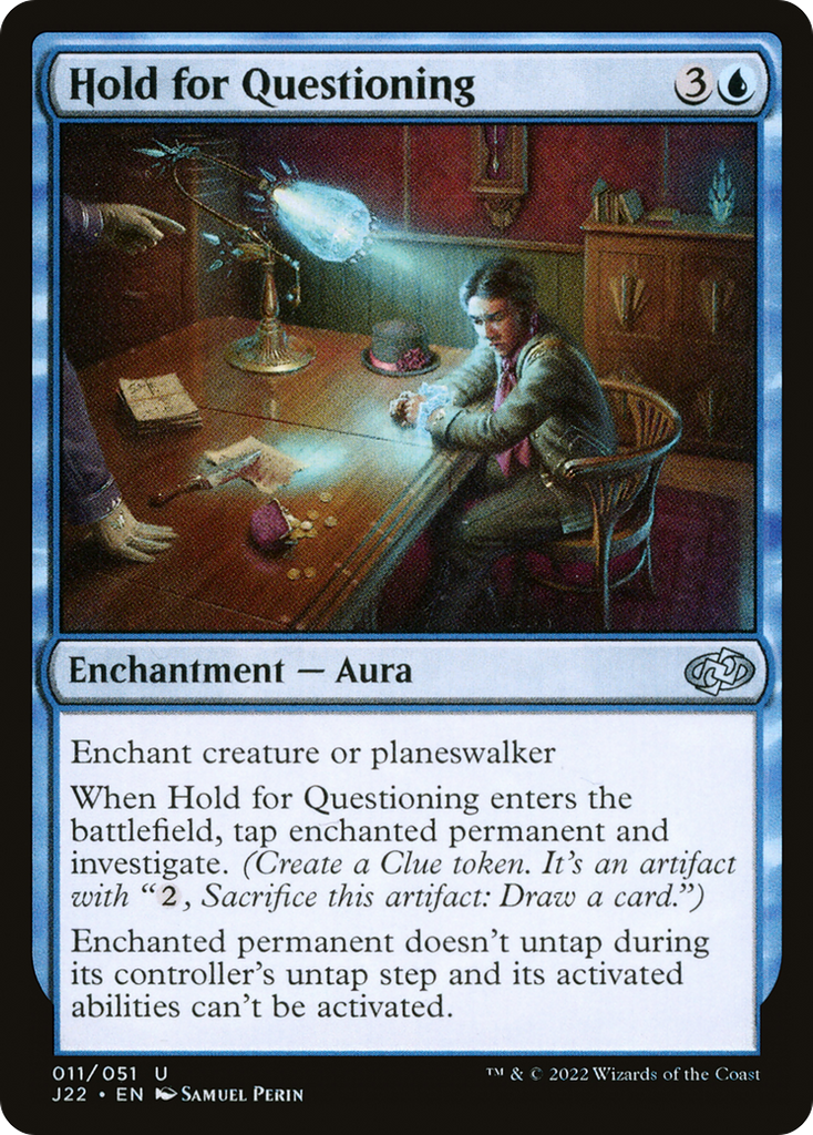 Magic: The Gathering - Hold for Questioning - Jumpstart 2022