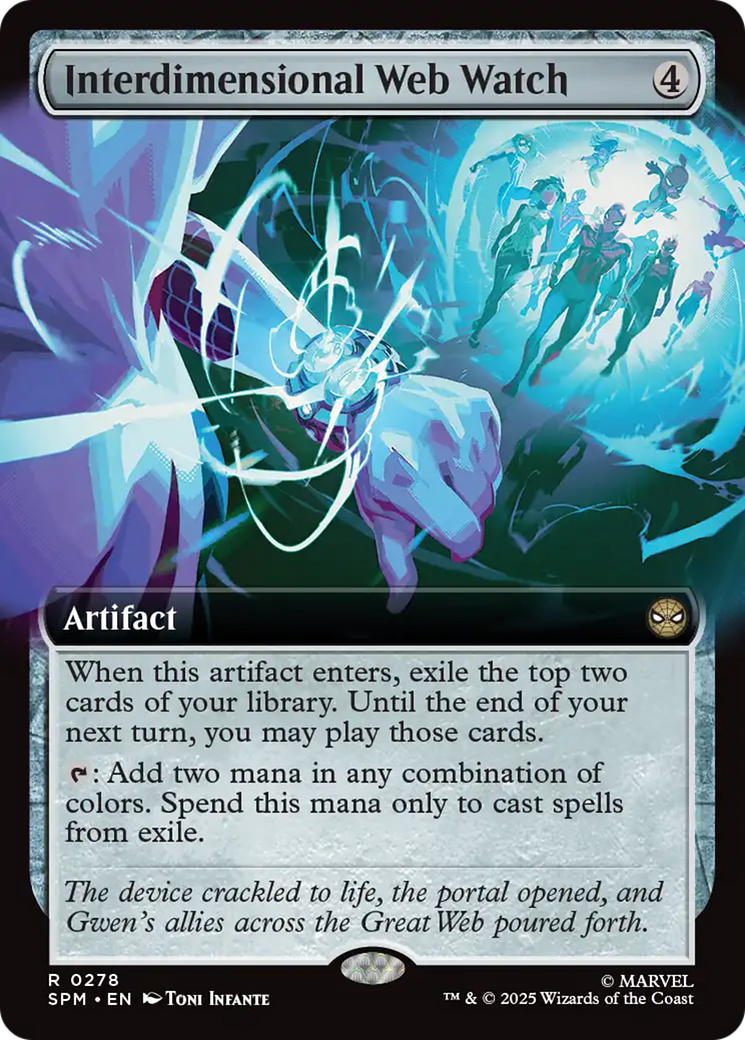 Magic: The Gathering - Interdimensional Web Watch Foil - Marvel's Spider-Man