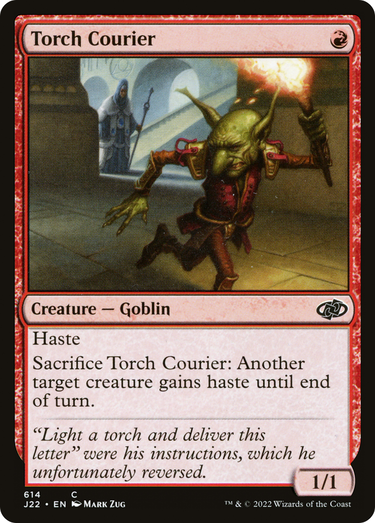 Magic: The Gathering - Torch Courier - Jumpstart 2022
