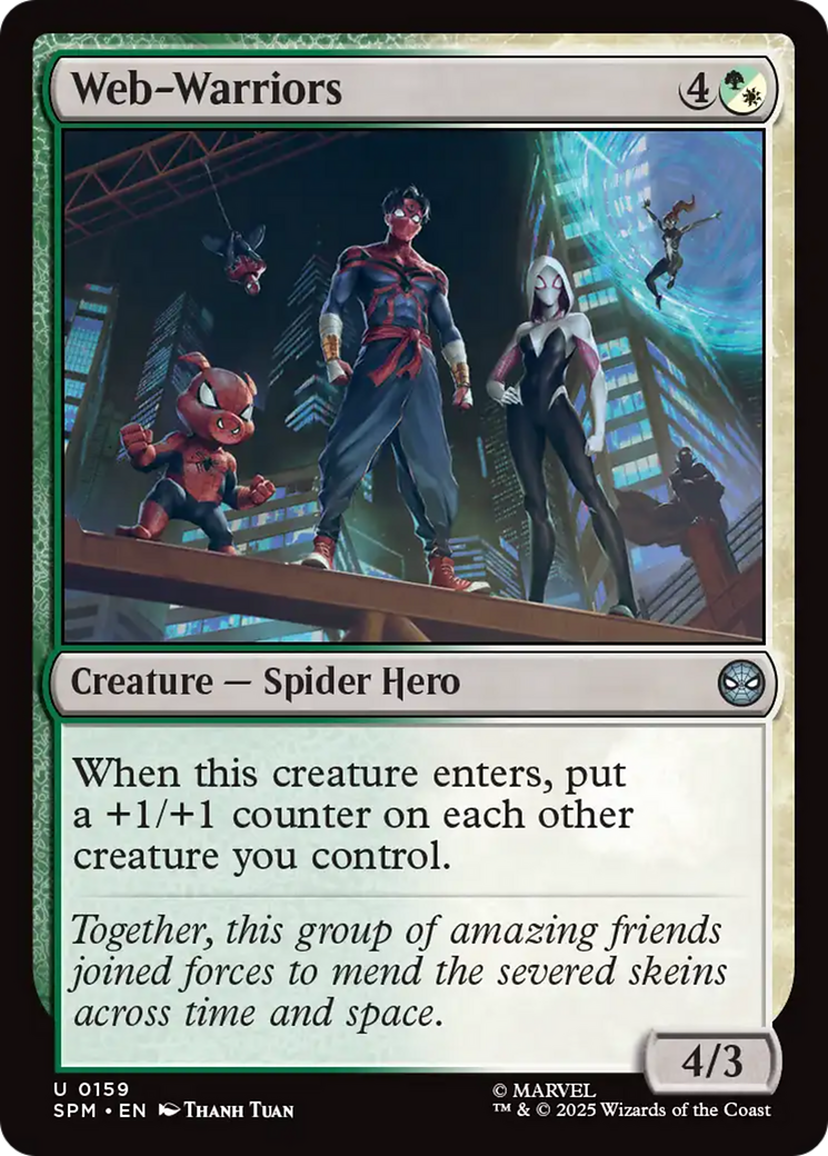 Magic: The Gathering - Web-Warriors - Marvel's Spider-Man