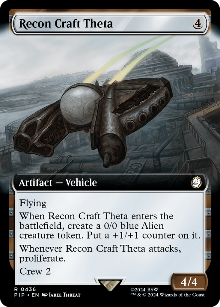 Magic: The Gathering - Recon Craft Theta Foil - Fallout