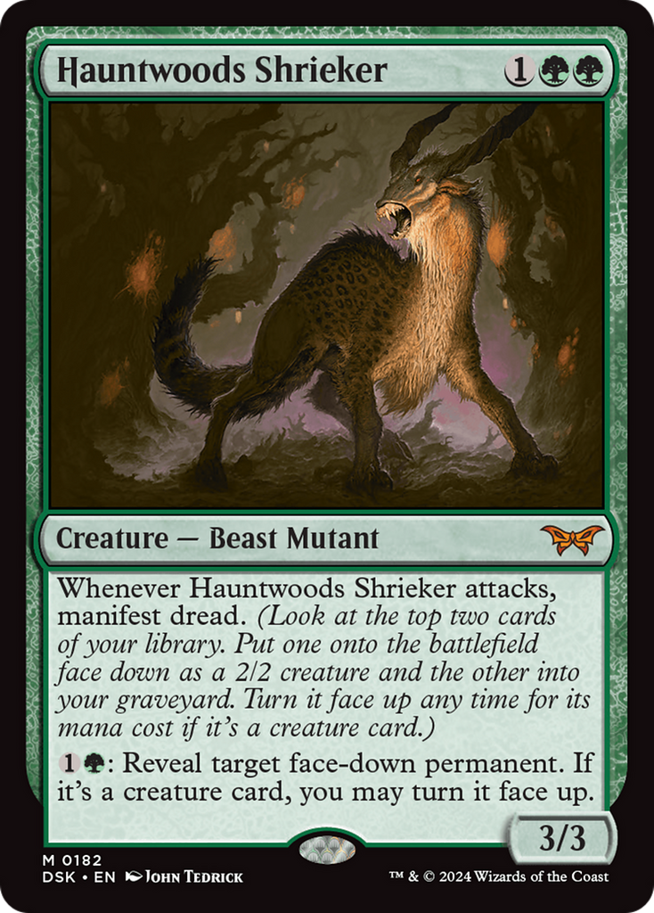 Magic: The Gathering - Hauntwoods Shrieker - Duskmourn: House of Horror