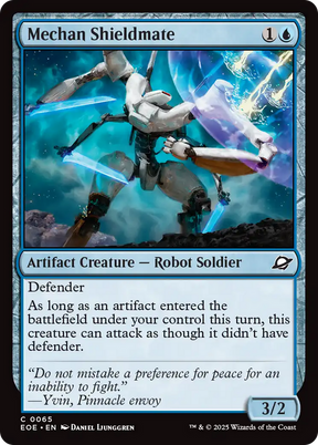 Magic: The Gathering - Mechan Shieldmate - Edge of Eternities
