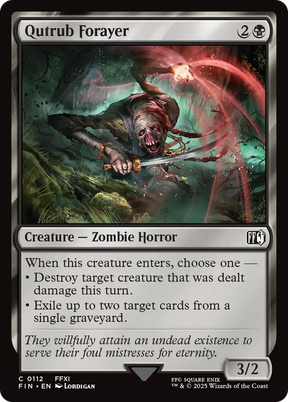 Magic: The Gathering - Qutrub Forayer Foil - Final Fantasy