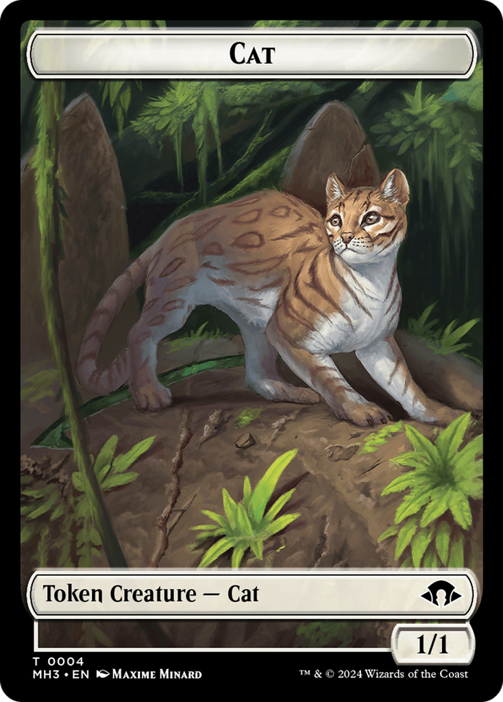 Magic: The Gathering - Cat Token - Modern Horizons 3 Tokens