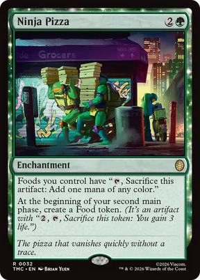 Magic: The Gathering - Ninja Pizza - Teenage Mutant Ninja Turtles Eternal