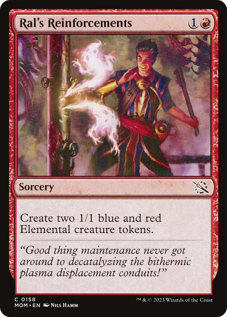 Magic: The Gathering - Ral's Reinforcements Foil - March of the Machine