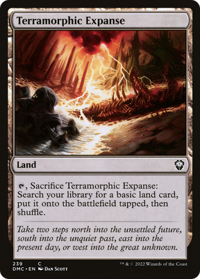 Magic: The Gathering - Terramorphic Expanse - Dominaria United Commander