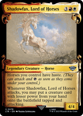 Magic: The Gathering - Shadowfax, Lord of Horses - The Lord of the Rings: Tales of Middle-earth