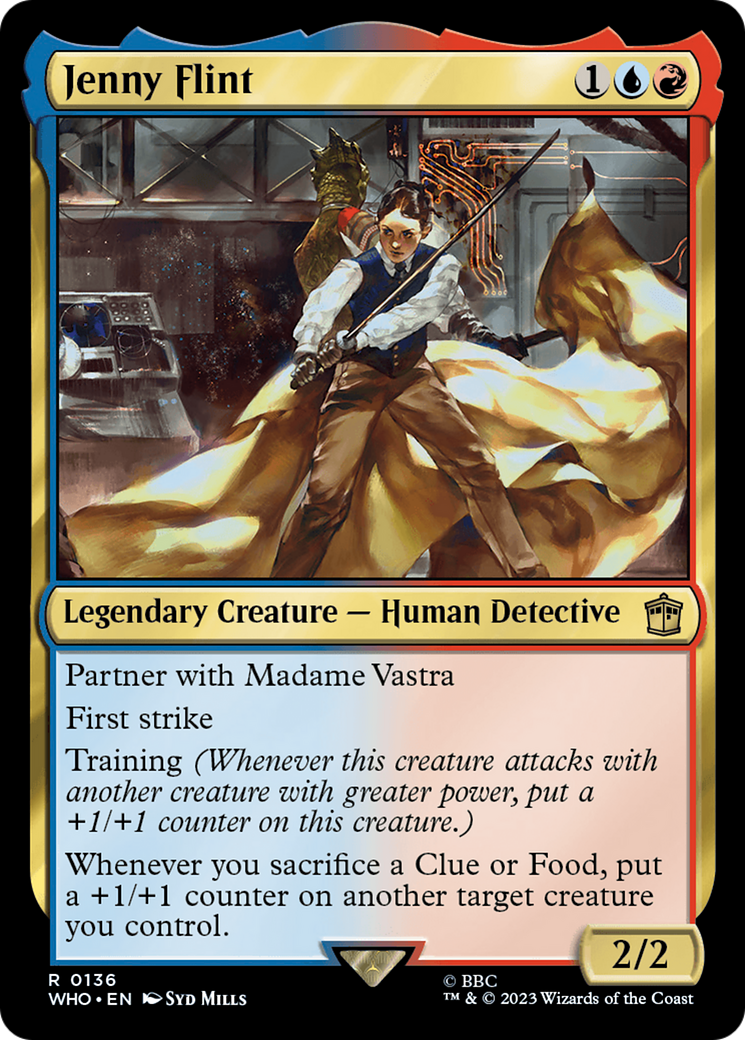 Magic: The Gathering - Jenny Flint Foil - Doctor Who