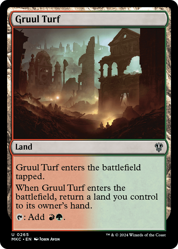Magic: The Gathering - Gruul Turf - Murders at Karlov Manor Commander