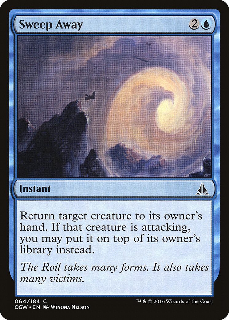 Magic: The Gathering - Sweep Away Foil - Oath of the Gatewatch