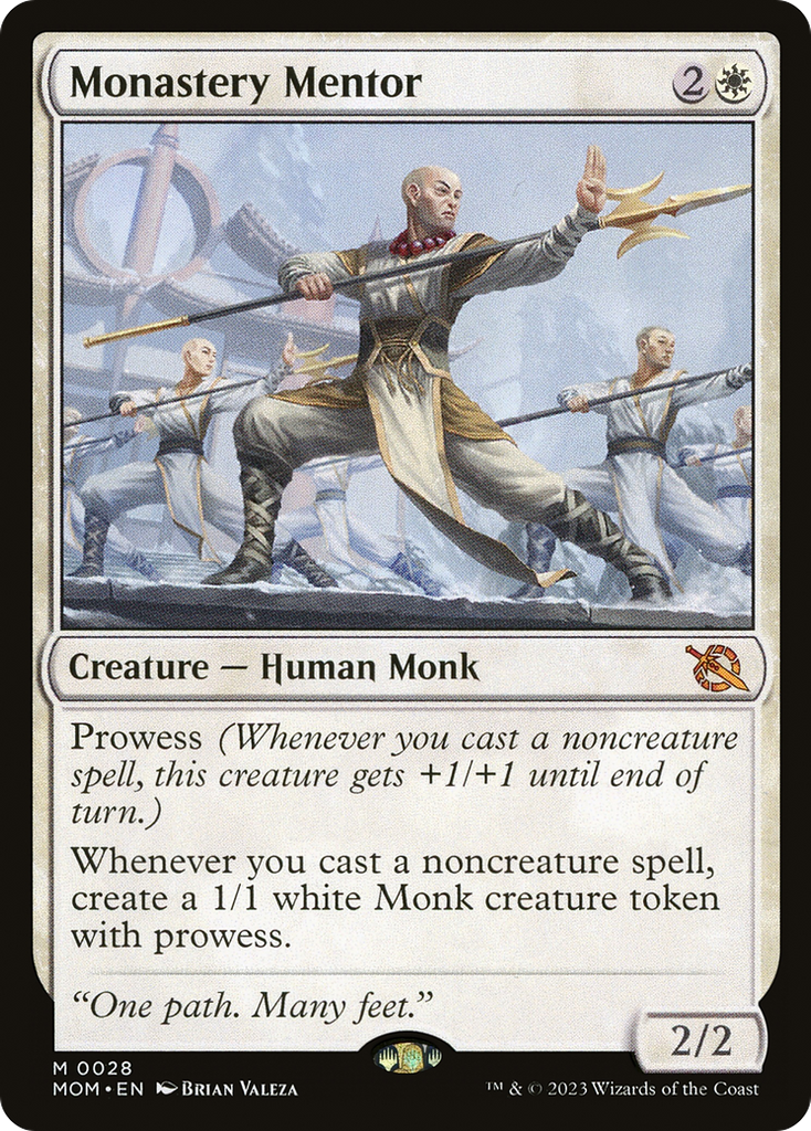 Magic: The Gathering - Monastery Mentor - March of the Machine