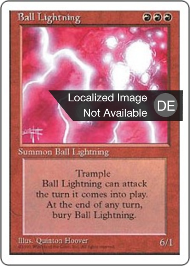 Magic: The Gathering - Kugelblitz - Fourth Edition