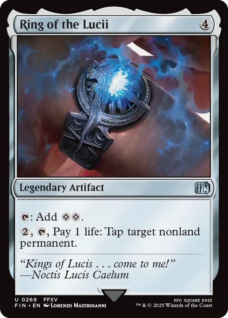 Magic: The Gathering - Ring of the Lucii Foil - Final Fantasy