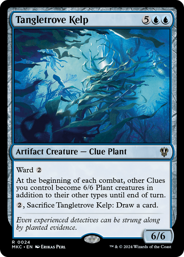 Magic: The Gathering - Tangletrove Kelp - Murders at Karlov Manor Commander