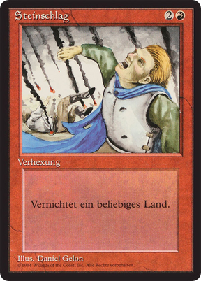 Magic: The Gathering - Steinhagel - Foreign Black Border