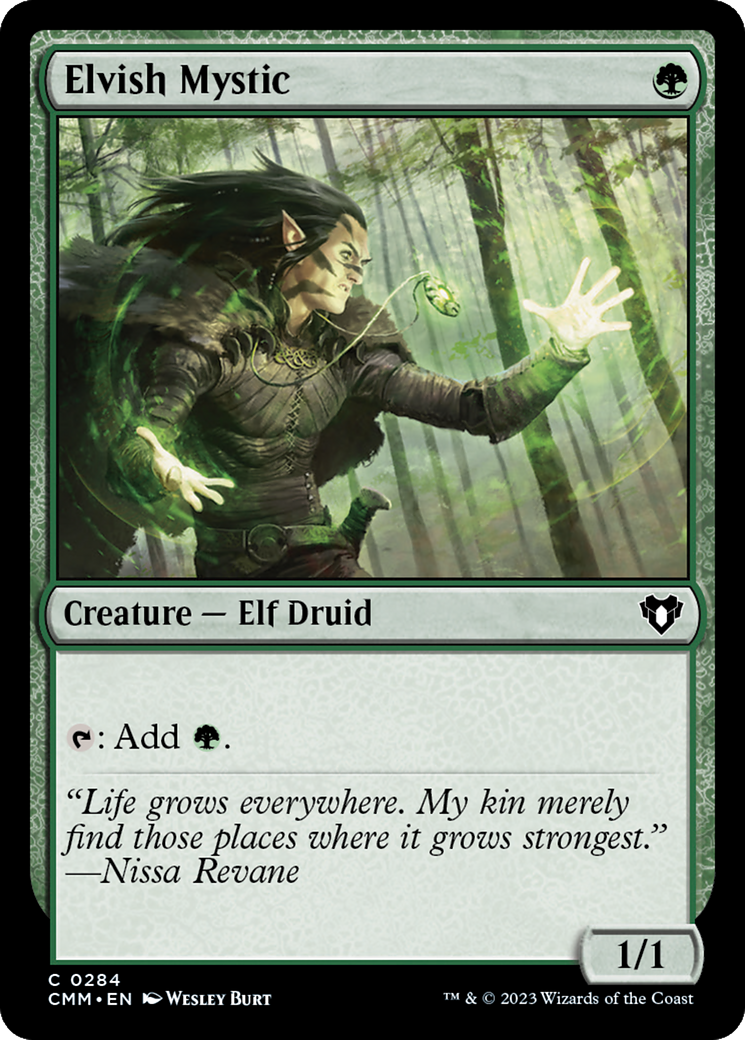 Magic: The Gathering - Elvish Mystic - Commander Masters