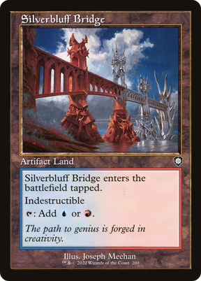 Magic: The Gathering - Silverbluff Bridge - The Brothers' War Commander