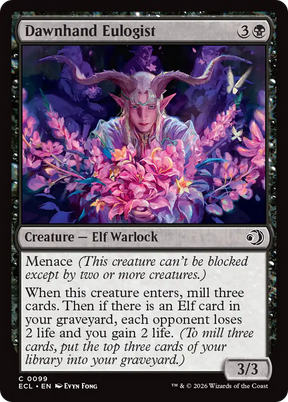 Magic: The Gathering - Dawnhand Eulogist Foil - Lorwyn Eclipsed