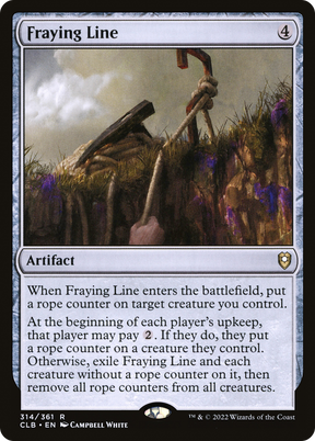 Magic: The Gathering - Fraying Line - Commander Legends: Battle for Baldur's Gate