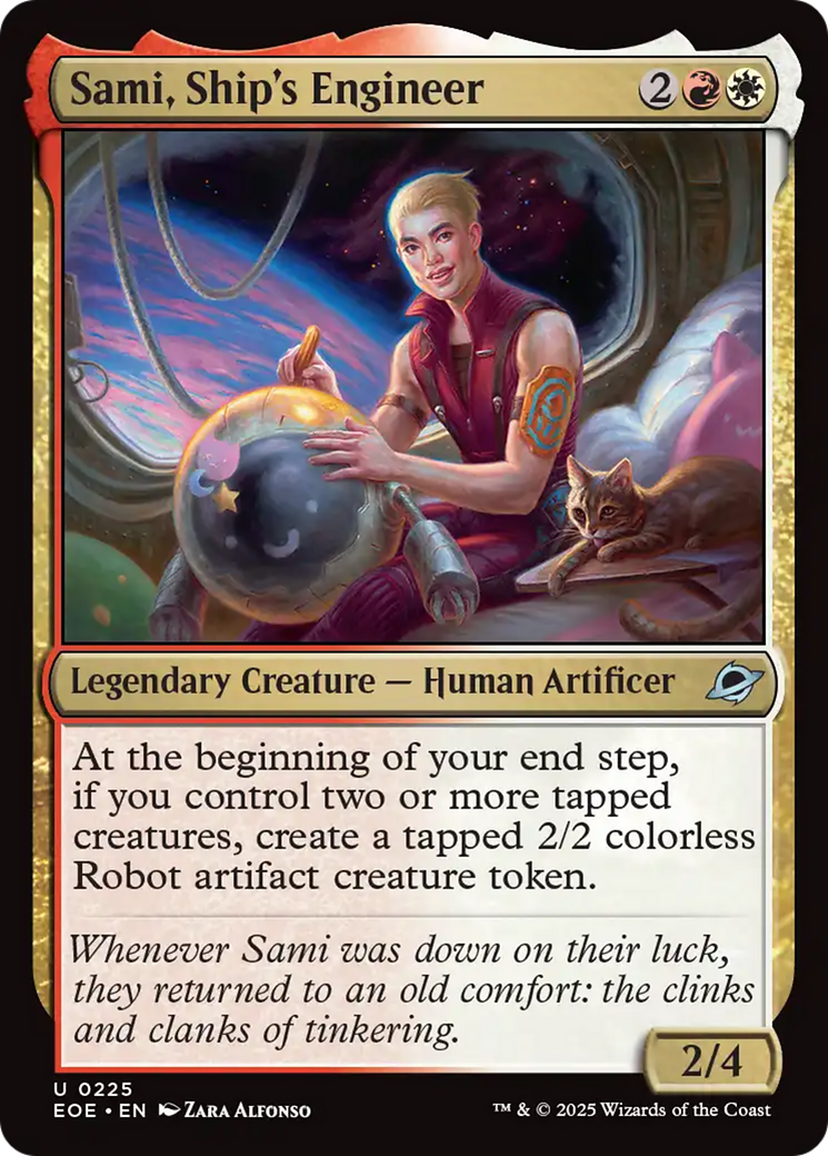 Magic: The Gathering - Sami, Ship's Engineer Foil - Edge of Eternities